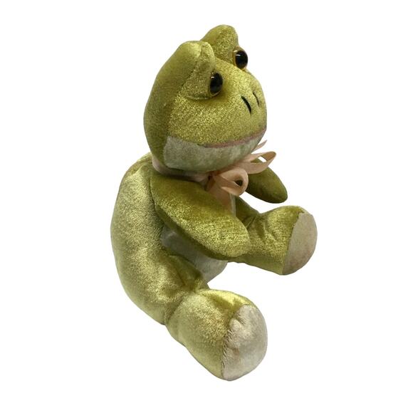 Kellytoy FROG Plush Stuffed Animal Kelly Toy Black Yellow Orange Colorfu… - Picture 2 of 4